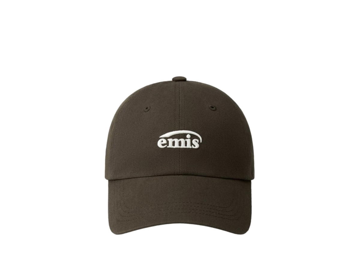Emis Emis Small Logo Ball Cap Brown