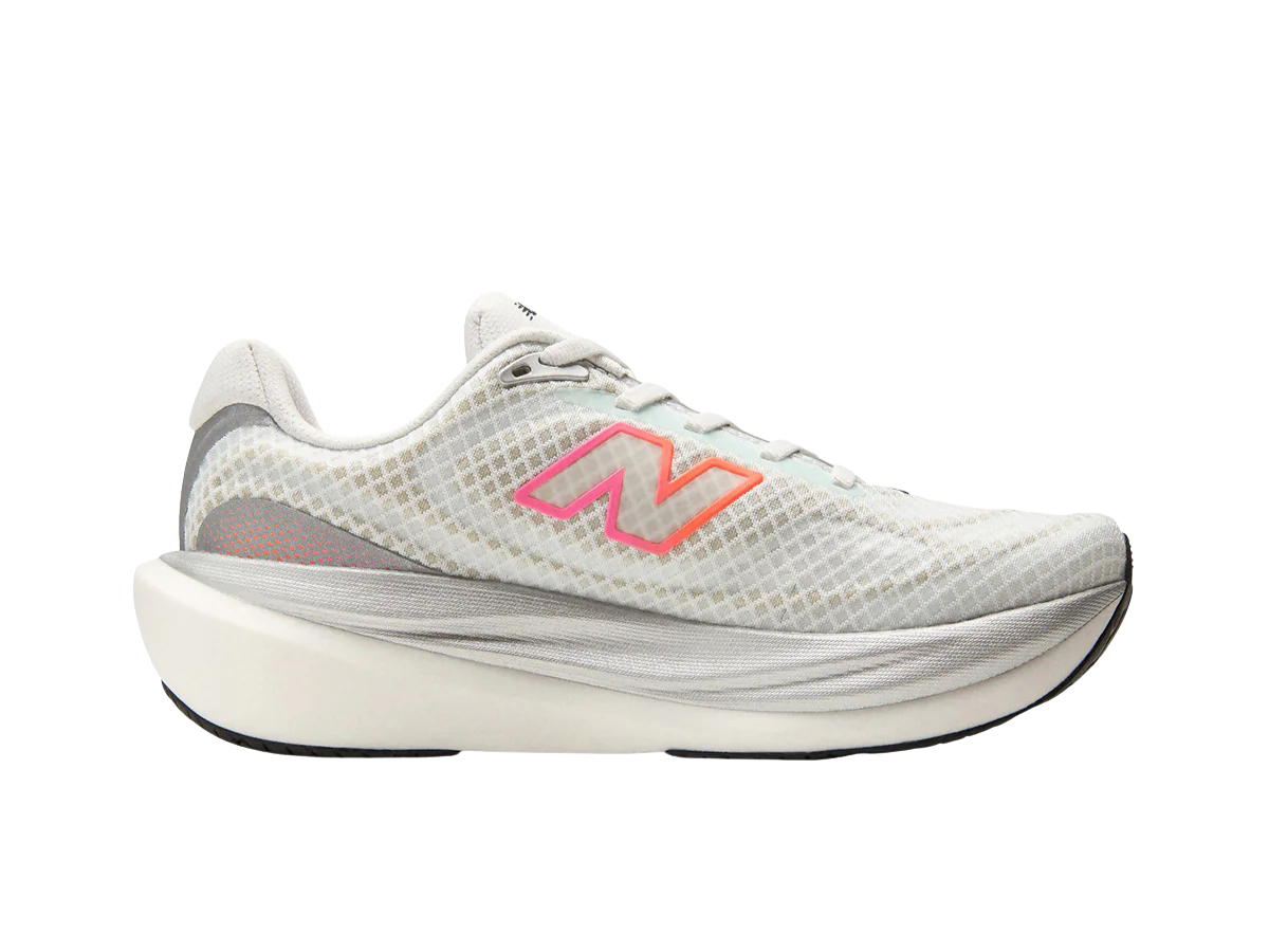 New Balance New Balance 1080v15 Wide WhitePink HeatTangerine