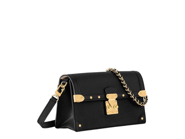 Louis Vuitton Louis Vuitton Trunk Chain Wallet Black - view 2