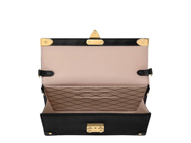 Louis Vuitton Louis Vuitton Trunk Chain Wallet Black - view 3