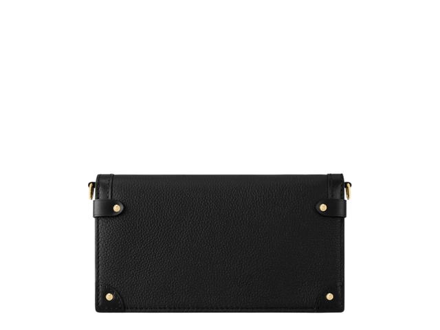 Louis Vuitton Louis Vuitton Trunk Chain Wallet Black - view 4