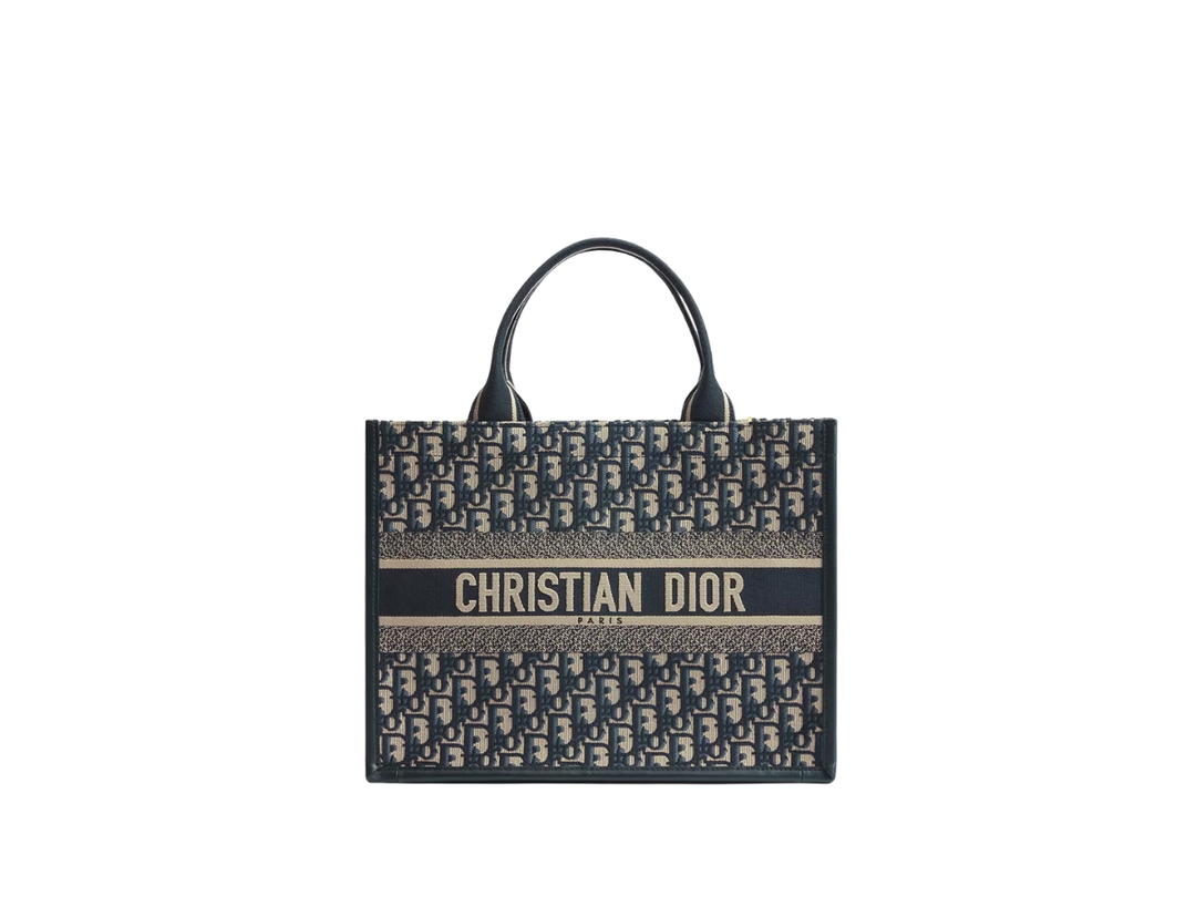 Dior Dior Medium Dior Book Tote Blue