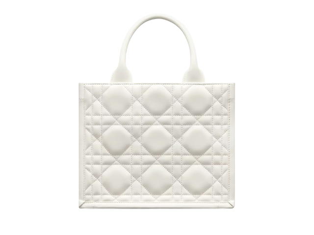 Dior Dior Small Book Tote Latte Macrocannage Calfskin - view 2