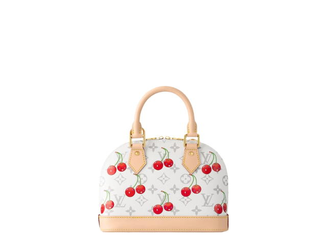 Louis Vuitton Louis Vuitton x Takashi Murakami Alma BB  In Monogram Cherry Coated Canvas With Goold Hardware - view 2