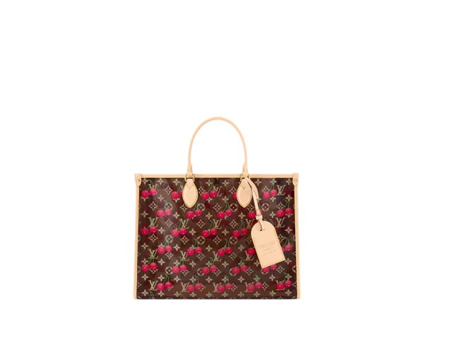 Louis Vuitton Louis Vuittonx Takashi Murakami Cherry OnTheGo Crystal Monogram - view 1