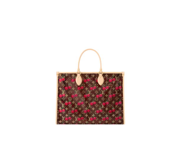 Louis Vuitton Louis Vuittonx Takashi Murakami Cherry OnTheGo Crystal Monogram - view 2