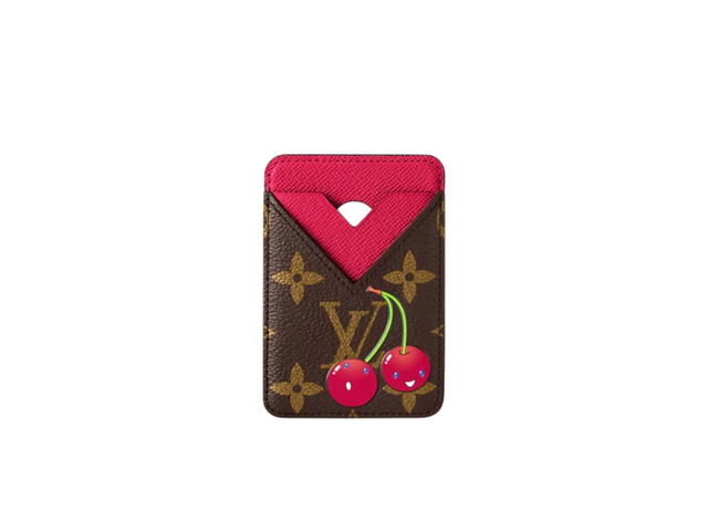 Louis Vuitton Louis Vuitton x Takashi Murakami Magnet Card Holder Bright Red - view 1