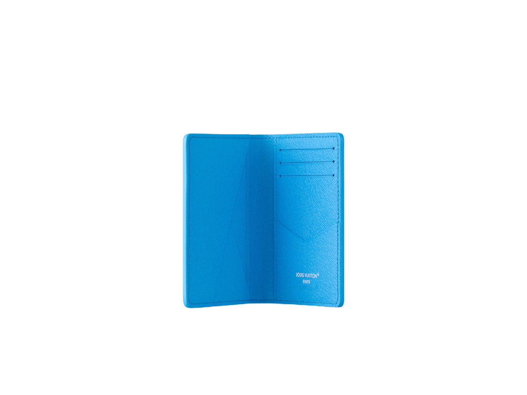 Louis Vuitton Louis Vuitton Wallet Pocket Organizer Pool Blue