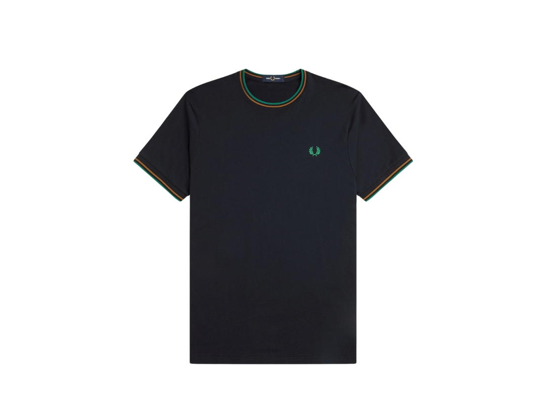 Fred Perry Fred Perry Twin Tipped T-Shirt Navy