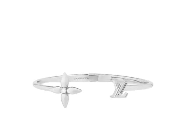 Louis Vuitton Louis Vuitton Louisette Signature Bracelet Palladium - view 1