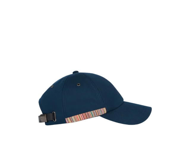 Paul Smith Paul Smith Signature Stripe Trim Baseball Cap Navy - view 2