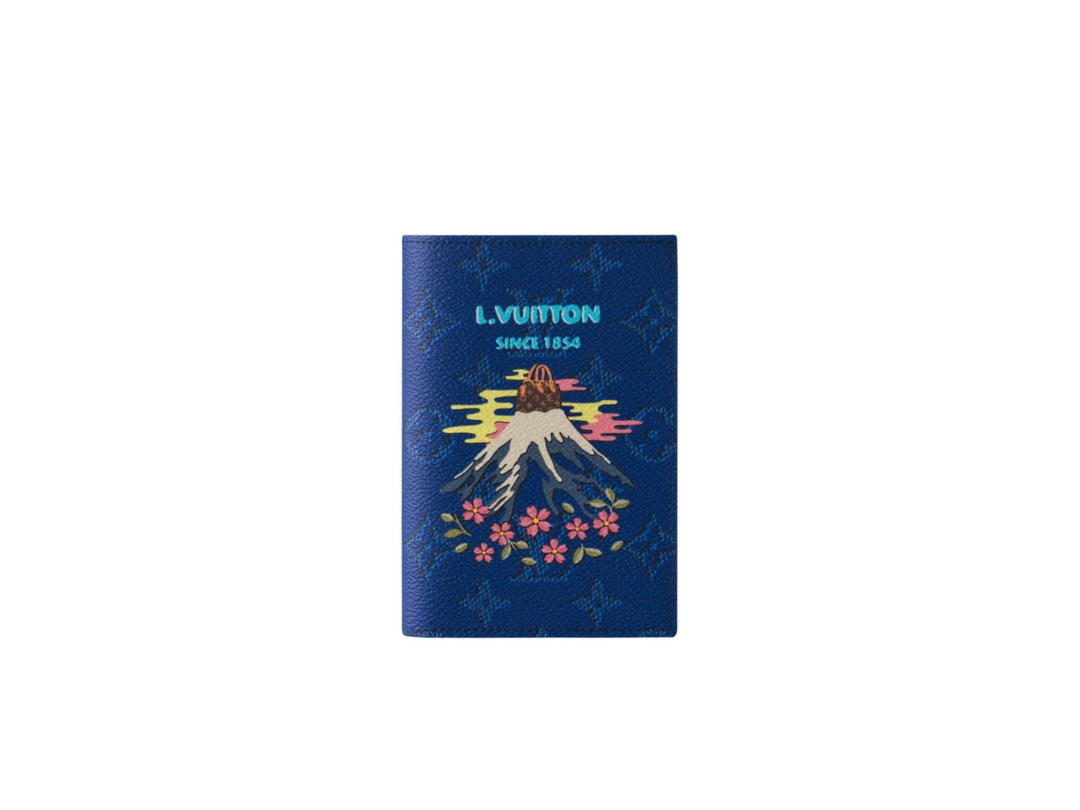 Louis Vuitton Louis Vuitton Passport Cover Blue