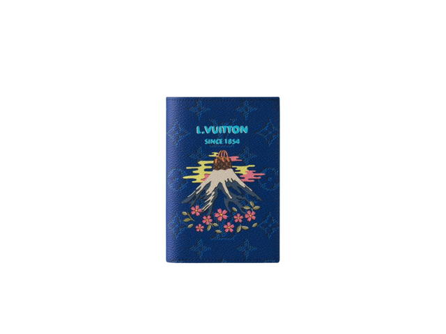 Louis Vuitton Louis Vuitton Passport Cover Blue - view 1