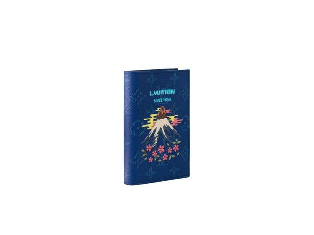 Louis Vuitton Louis Vuitton Passport Cover Blue - view 2