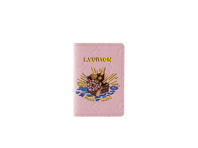 Louis Vuitton Louis Vuitton Pocket Organizer Pink - view 1