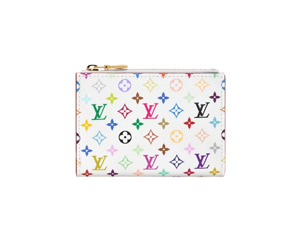 Louis Vuitton Louis Vuitton x Takashi Murakami Lisa Wallet White