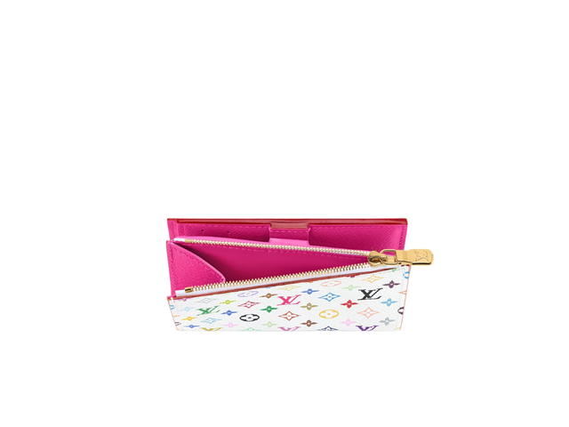 Louis Vuitton Louis Vuitton x Takashi Murakami Lisa Wallet White - view 3