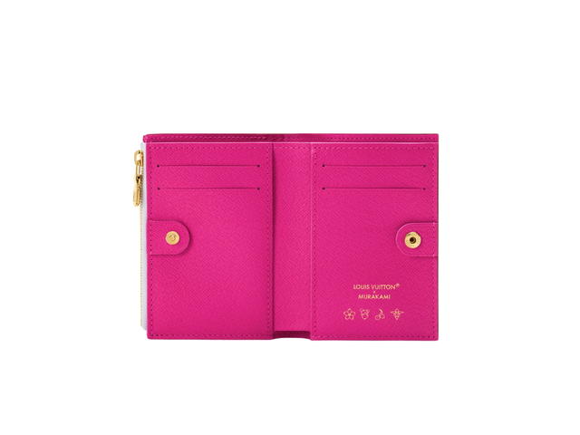 Louis Vuitton Louis Vuitton x Takashi Murakami Lisa Wallet White - view 5