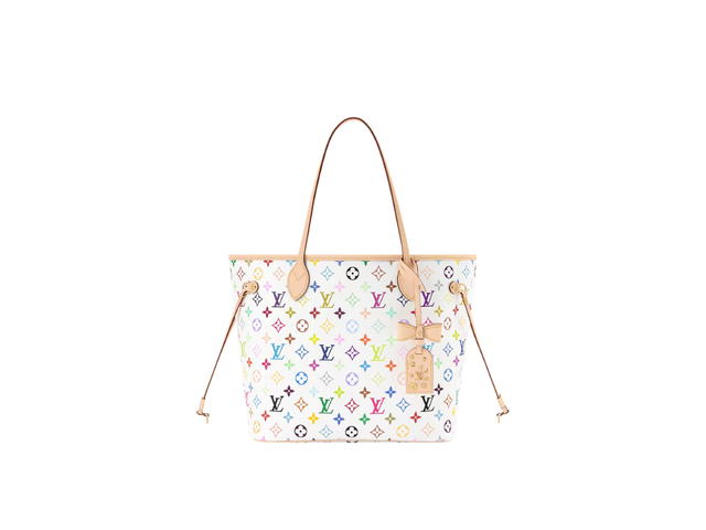 Louis Vuitton Louis Vuitton Neverfull MM White - view 1