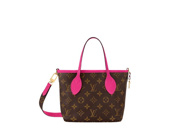 Louis Vuitton Louis Vuitton Neverfull Bandoulière Inside Out BB Rose Pondichery - view 3