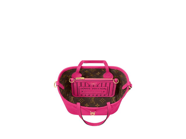 Louis Vuitton Louis Vuitton Neverfull Bandoulière Inside Out BB Rose Pondichery - view 6