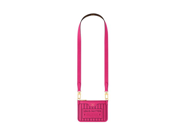 Louis Vuitton Louis Vuitton Neverfull Bandoulière Inside Out BB Rose Pondichery - view 7