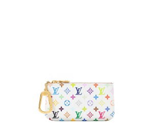Buy Louis Vuitton X Takashi Murakami Key Pouch White Multicolor at Sasom – Authentic and Ready to Ship