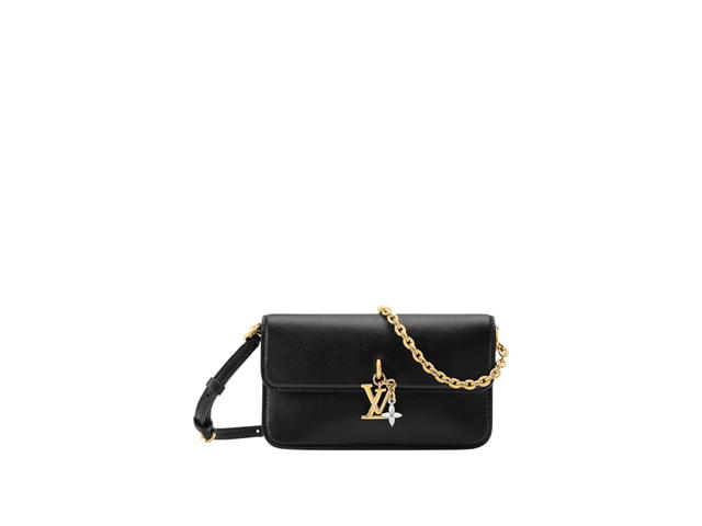 Louis Vuitton Louis Vuitton Wallet On Chain LV Bloom Black - view 1