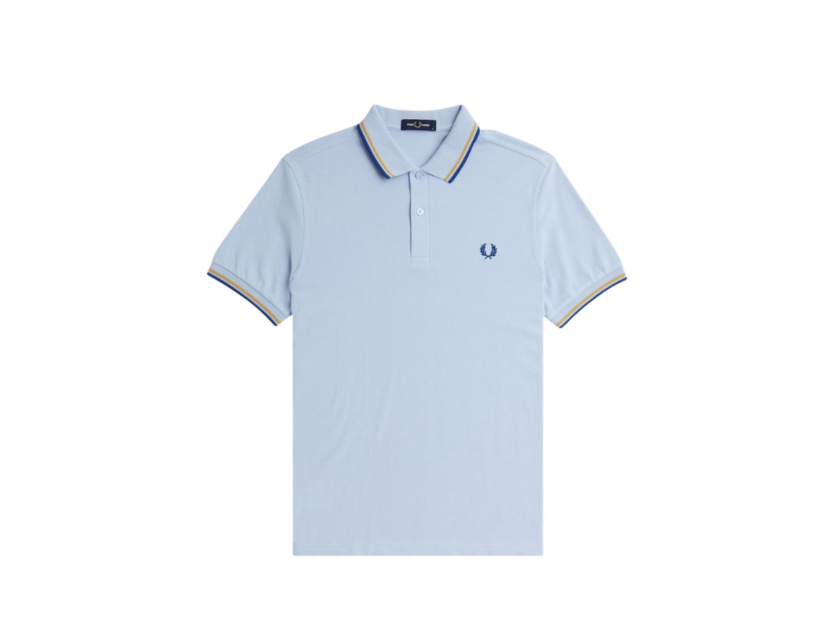 Fred Perry Fred Perry The Fred Perry Shirt Light Smoke