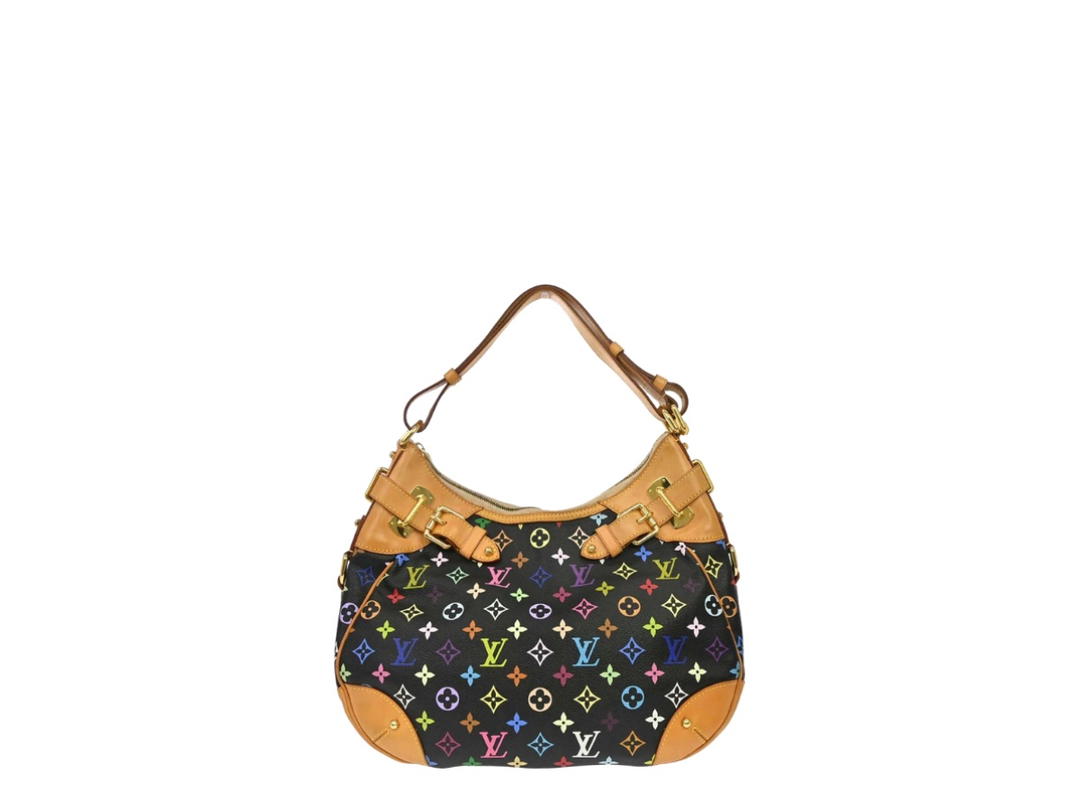 Louis Vuitton Louis Vuitton Greta Handbag Monogram Black