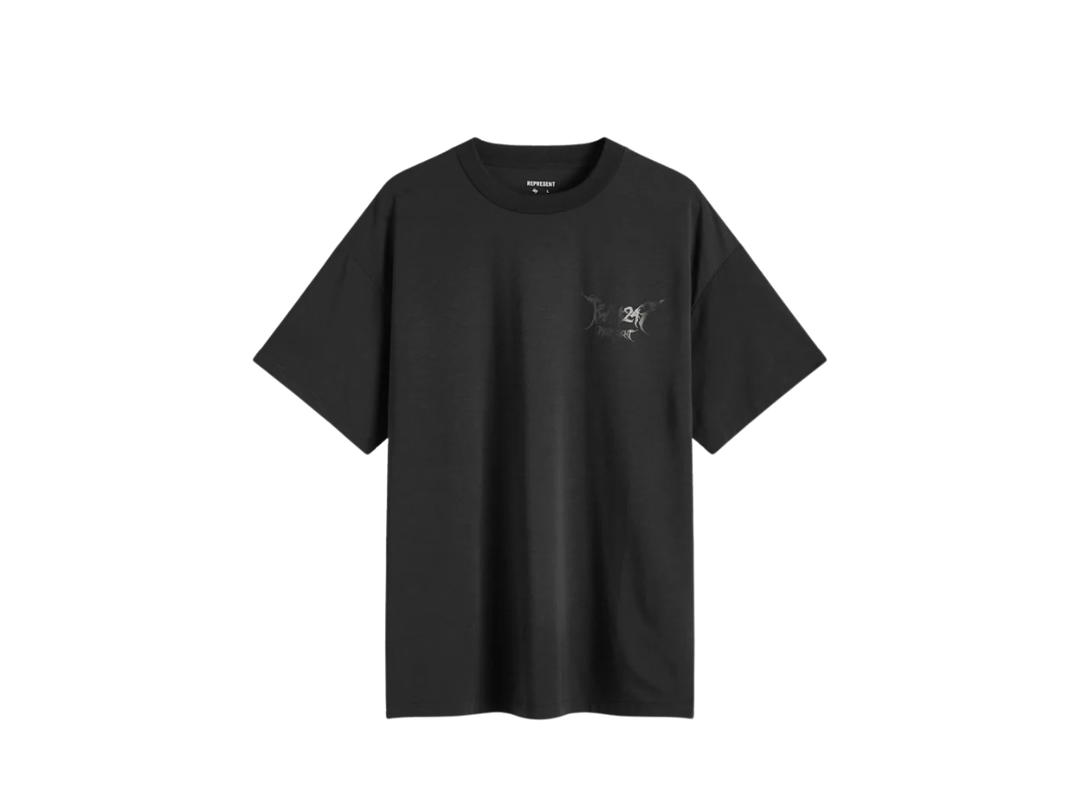 Represent Represent x End Platinum Oversized T-Shirt Jet Black