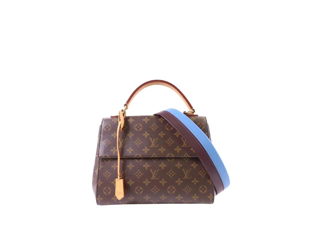 Louis Vuitton Louis Vuitton MM Cluny Monogram Tote Bag Brown