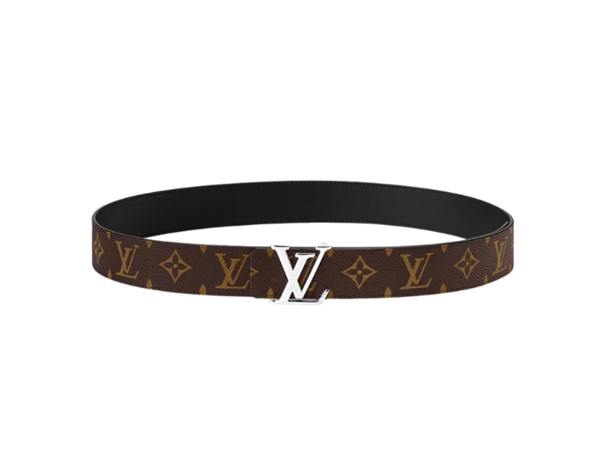 Louis Vuitton Louis Vuitton LV Initiales 35mm Reversible Belt Monogram Black
