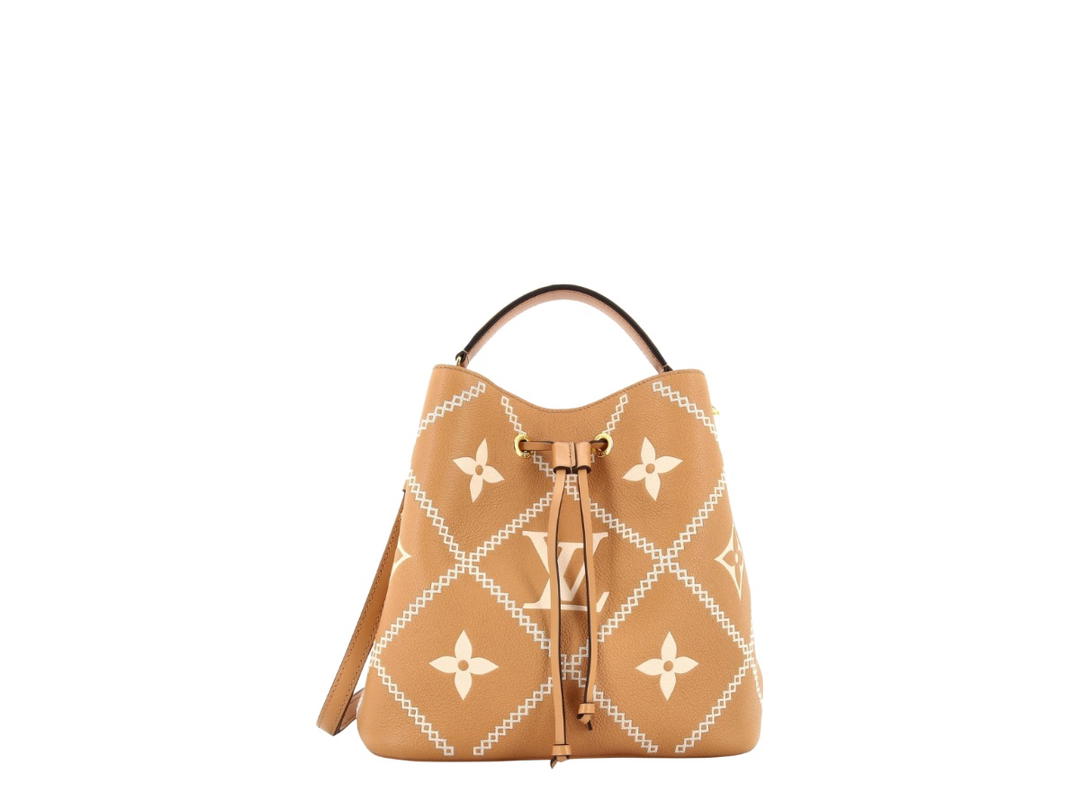 Louis Vuitton Louis Vuitton NéoNoé MM In Cowhide Leather With Gold-Tone Hardware Arizona Brown