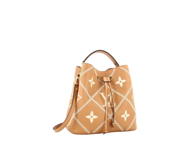 Louis Vuitton Louis Vuitton NéoNoé MM In Cowhide Leather With Gold-Tone Hardware Arizona Brown - view 3