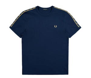 Buy Fred Perry Contrast Tape Ringer T-Shirt Tennis Blue at Sasom – Authentic and Ready to Ship