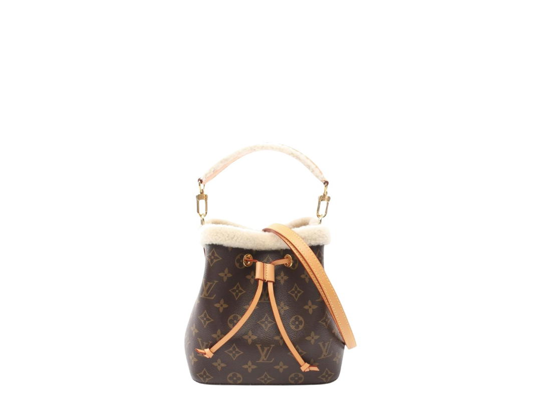 Louis Vuitton Louis Vuitton Neonoe BB In Monogram Canvas Leather Brown With Gold Hardware Brown