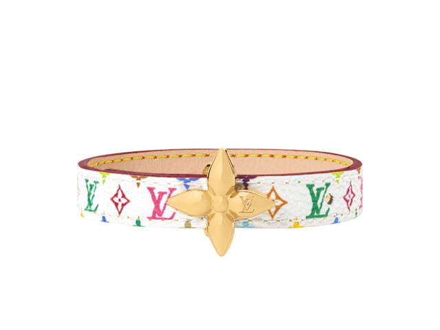 Louis Vuitton Louis Vuitton X Takashi Murakami Mini Flowergram Bracelet White - view 1