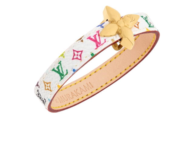 Louis Vuitton Louis Vuitton X Takashi Murakami Mini Flowergram Bracelet White - view 2