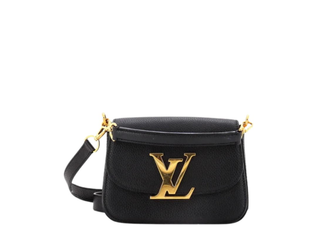 Louis Vuitton Louis Vuitton Vivienne In Black Taurillon Leather With Gold Hardware
