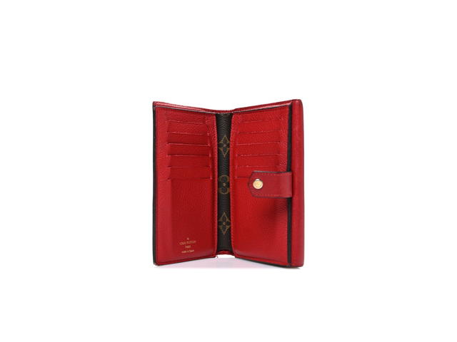Louis Vuitton Louis Vuitton Monogram Pallas Compact Wallet Cherry - view 4