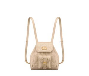 Buy Dior Caro Small Backpack Macro Cannage Powder Beige at Sasom – Authentic and Ready to Ship