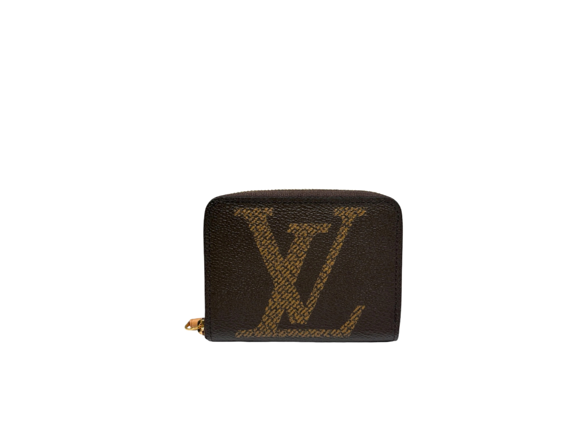 Louis Vuitton Louis Vuitton Giant Zippy Coin Purse Brown
