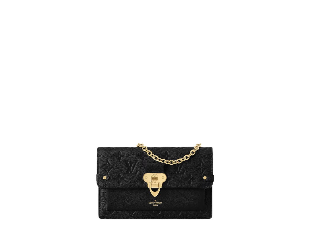 Louis Vuitton Louis Vuitton Vavin Chain Wallet Black
