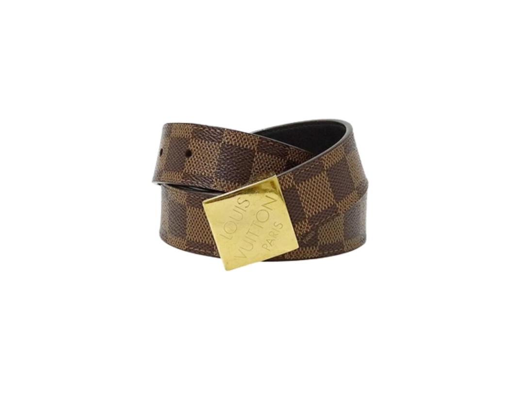 Louis Vuitton Louis Vuitton Suntulle Carre Belt Damier Brown