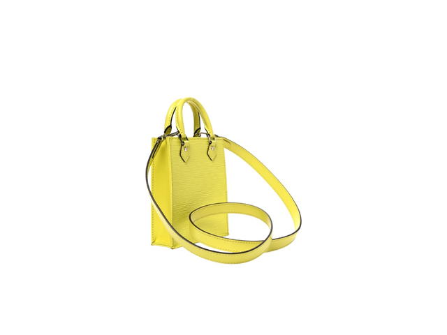 Louis Vuitton Louis Vuitton Petite Sackpura Handbag Yellow - view 2
