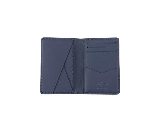 Louis Vuitton Louis Vuitton Organizer de Posh Card Case Blue Marine - view 3