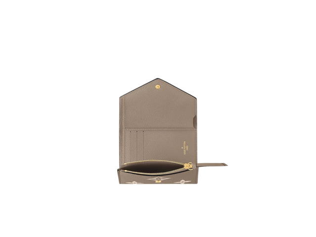 Louis Vuitton Louis Vuitton Victorine Wallet Tourterelle Gray - view 3