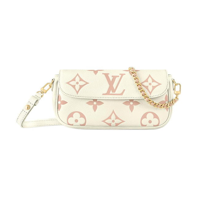 Louis Vuitton Louis Vuitton Wallet On Chain Ivy - Latte/Pink - view 1