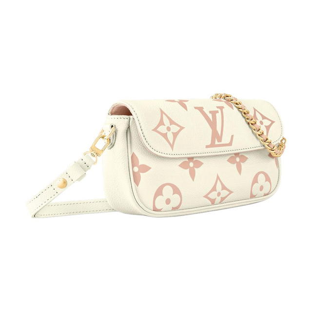 Louis Vuitton Louis Vuitton Wallet On Chain Ivy - Latte/Pink - view 2